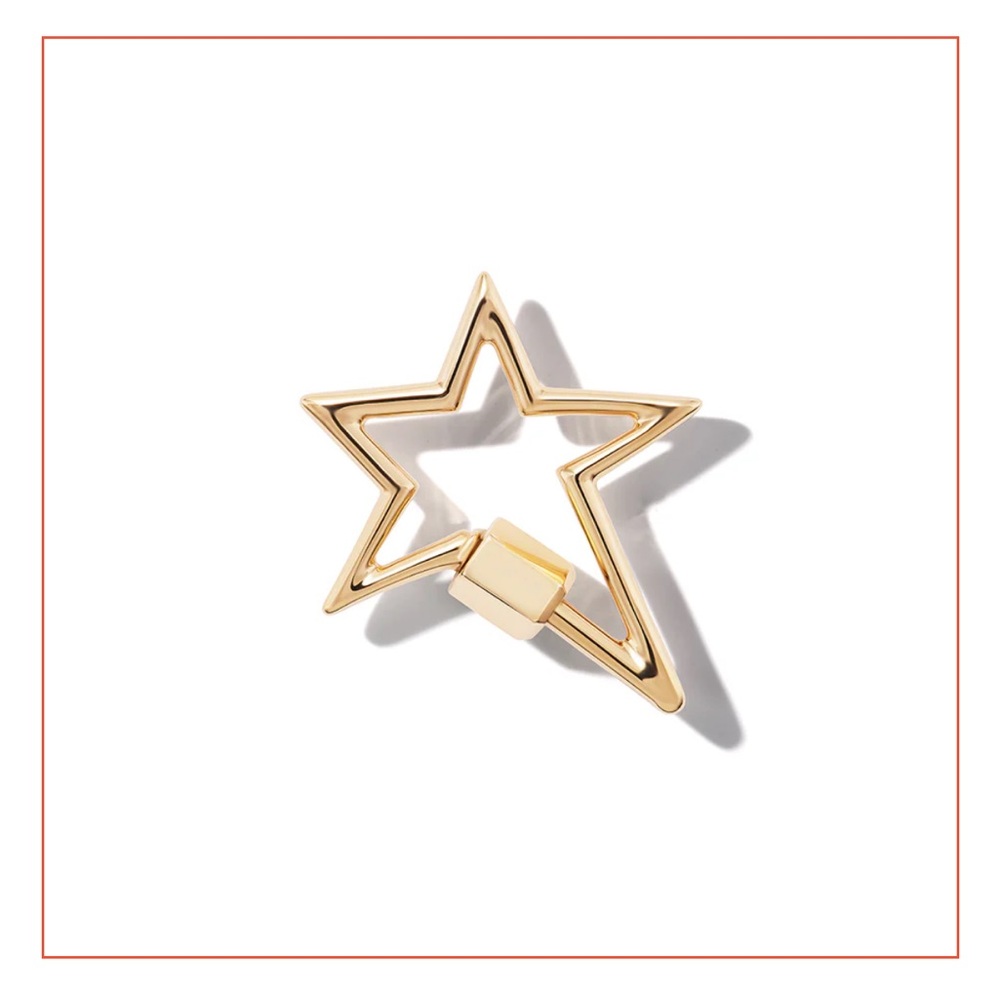 NWOT Marla Aaron 14k Yellow Gold Starlock